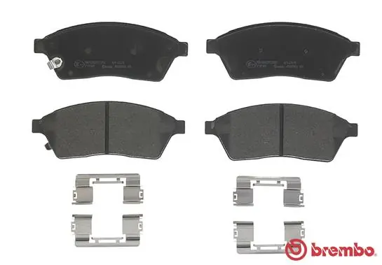 Kit de plaquettes de frein, frein à disque BREMBO P 09 009