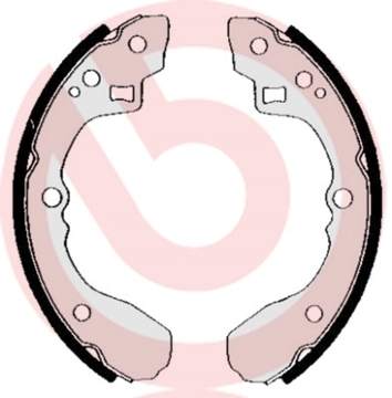 Jeu de mâchoires de frein BREMBO S 49 509