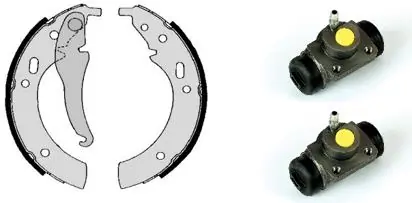 Jeu de mâchoires de frein BREMBO H 06 001
