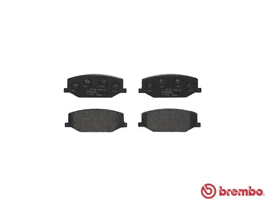 Kit de plaquettes de frein, frein à disque BREMBO P 79 001