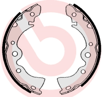 Jeu de mâchoires de frein BREMBO S 56 519