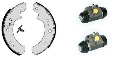 Jeu de mâchoires de frein BREMBO H 24 020