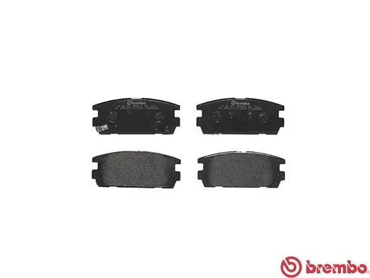 Kit de plaquettes de frein, frein à disque BREMBO P 30 021