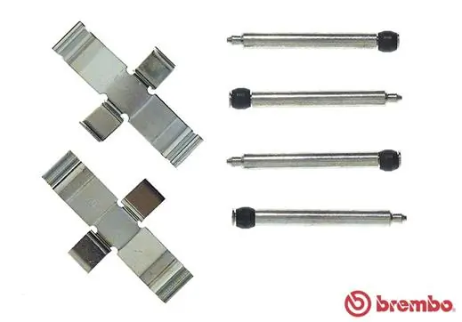 Kit d'accessoires, plaquette de frein à disque BREMBO A 02 268