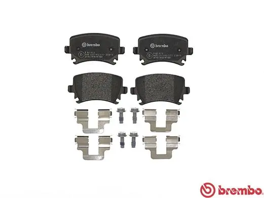 Kit de plaquettes de frein, frein à disque BREMBO P 85 073