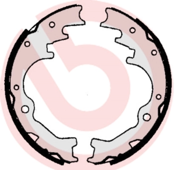 Jeu de mâchoires de frein BREMBO S 49 517