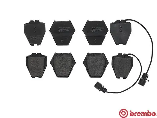 Kit de plaquettes de frein, frein à disque BREMBO P 85 054