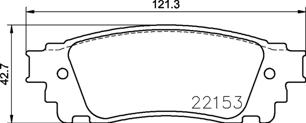 BREMBO P83166 — Колодки гальмівні дискові