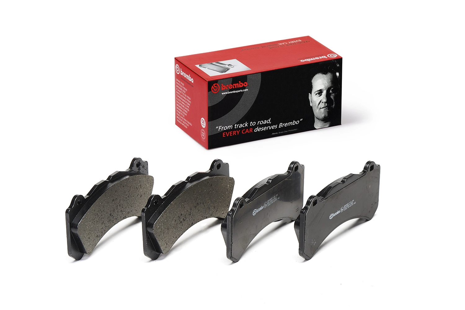 Kit de plaquettes de frein, frein à disque BREMBO P 86 034