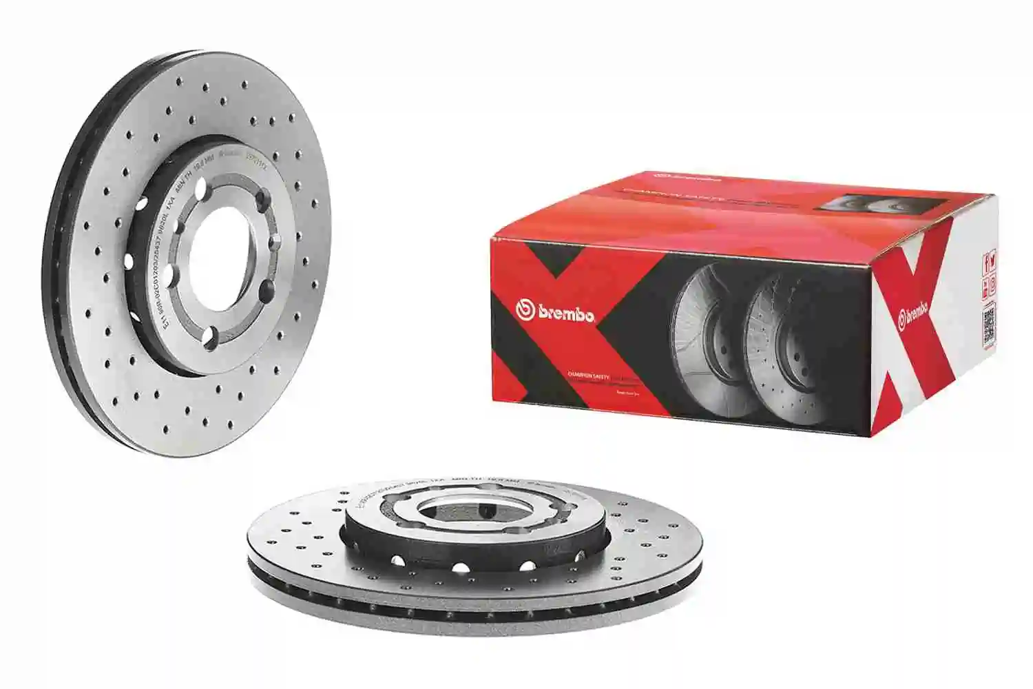 Disque de frein BREMBO 09.7011.1X