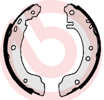 Jeu de mâchoires de frein BREMBO S 56 505