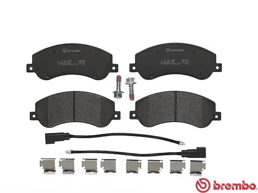 Kit de plaquettes de frein, frein à disque BREMBO P 24 064