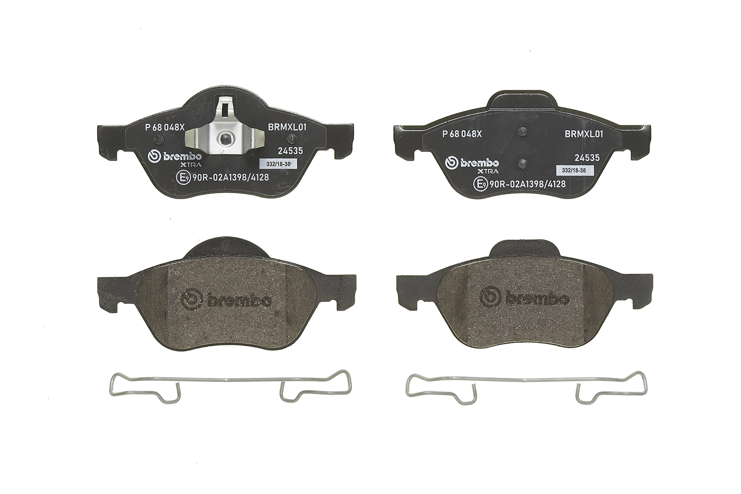 Kit de plaquettes de frein, frein à disque BREMBO P 68 048X