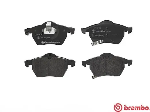 Kit de plaquettes de frein, frein à disque BREMBO P 59 048