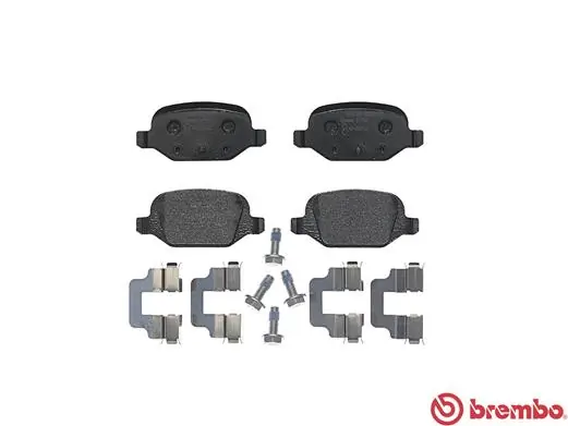 Kit de plaquettes de frein, frein à disque BREMBO P 23 064