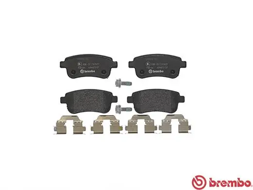 Kit de plaquettes de frein, frein à disque BREMBO P 68 041