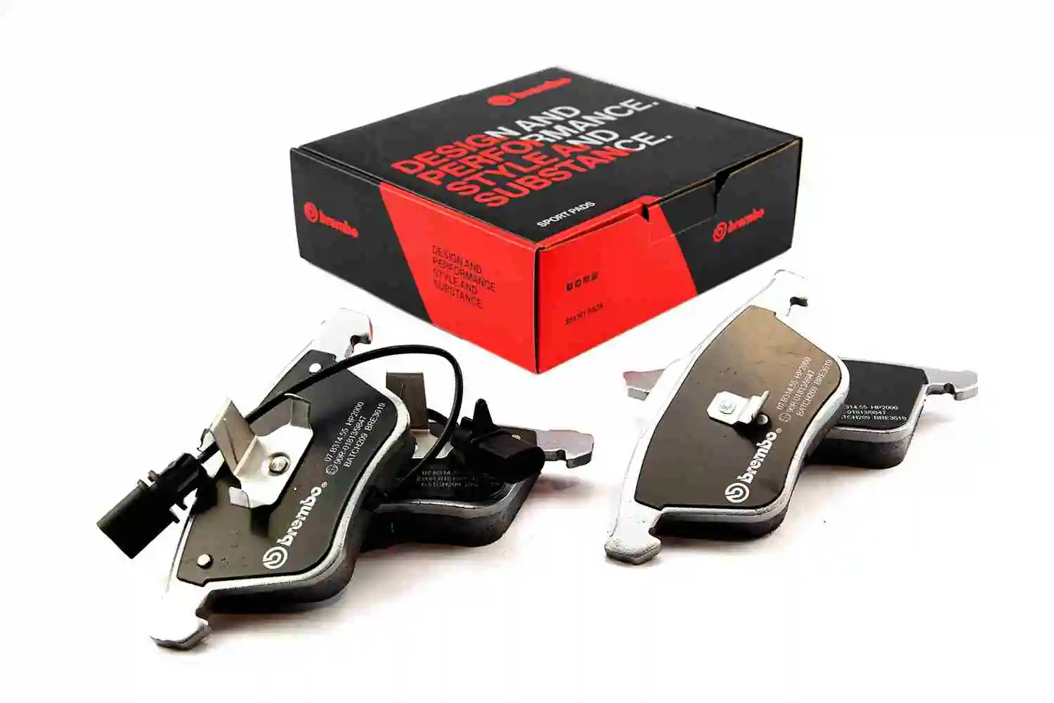 Kit de plaquettes de freins de haute performance BREMBO 07.B314.55