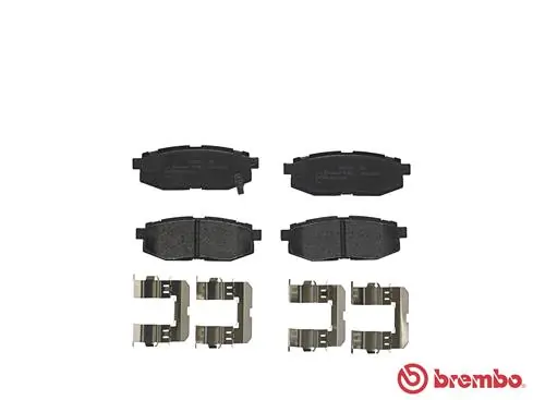 Kit de plaquettes de frein, frein à disque BREMBO P 78 018
