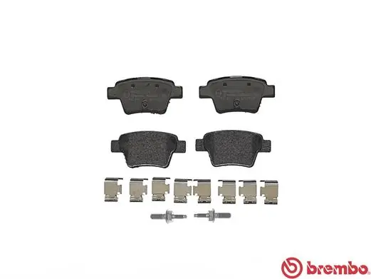 Kit de plaquettes de frein, frein à disque BREMBO P 61 100