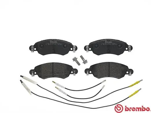 Kit de plaquettes de frein, frein à disque BREMBO P 61 070