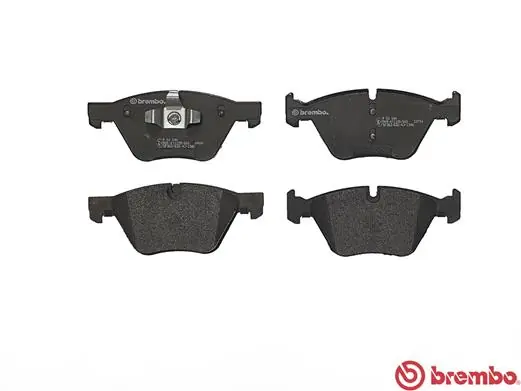 Kit de plaquettes de frein, frein à disque BREMBO P 06 040