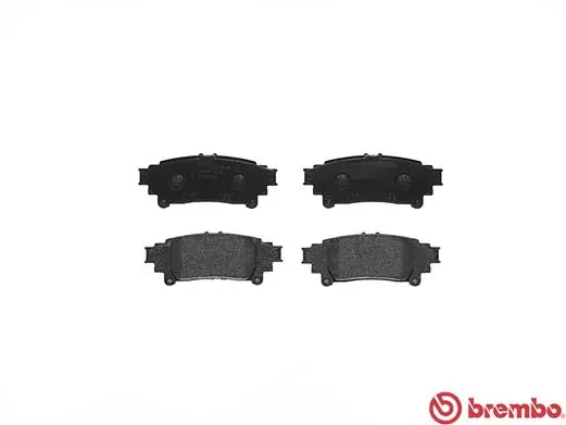Kit de plaquettes de frein, frein à disque BREMBO P 83 132