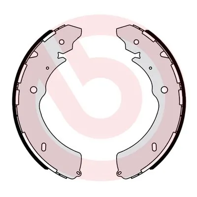 Jeu de mâchoires de frein BREMBO S 34 508