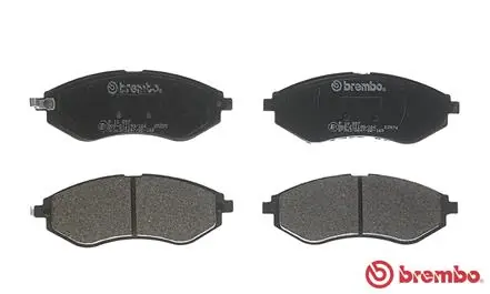 Kit de plaquettes de frein, frein à disque BREMBO P 10 057