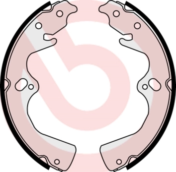 Jeu de mâchoires de frein BREMBO S 30 516