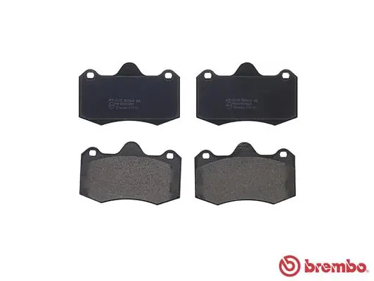 Kit de plaquettes de frein, frein à disque BREMBO P 85 134