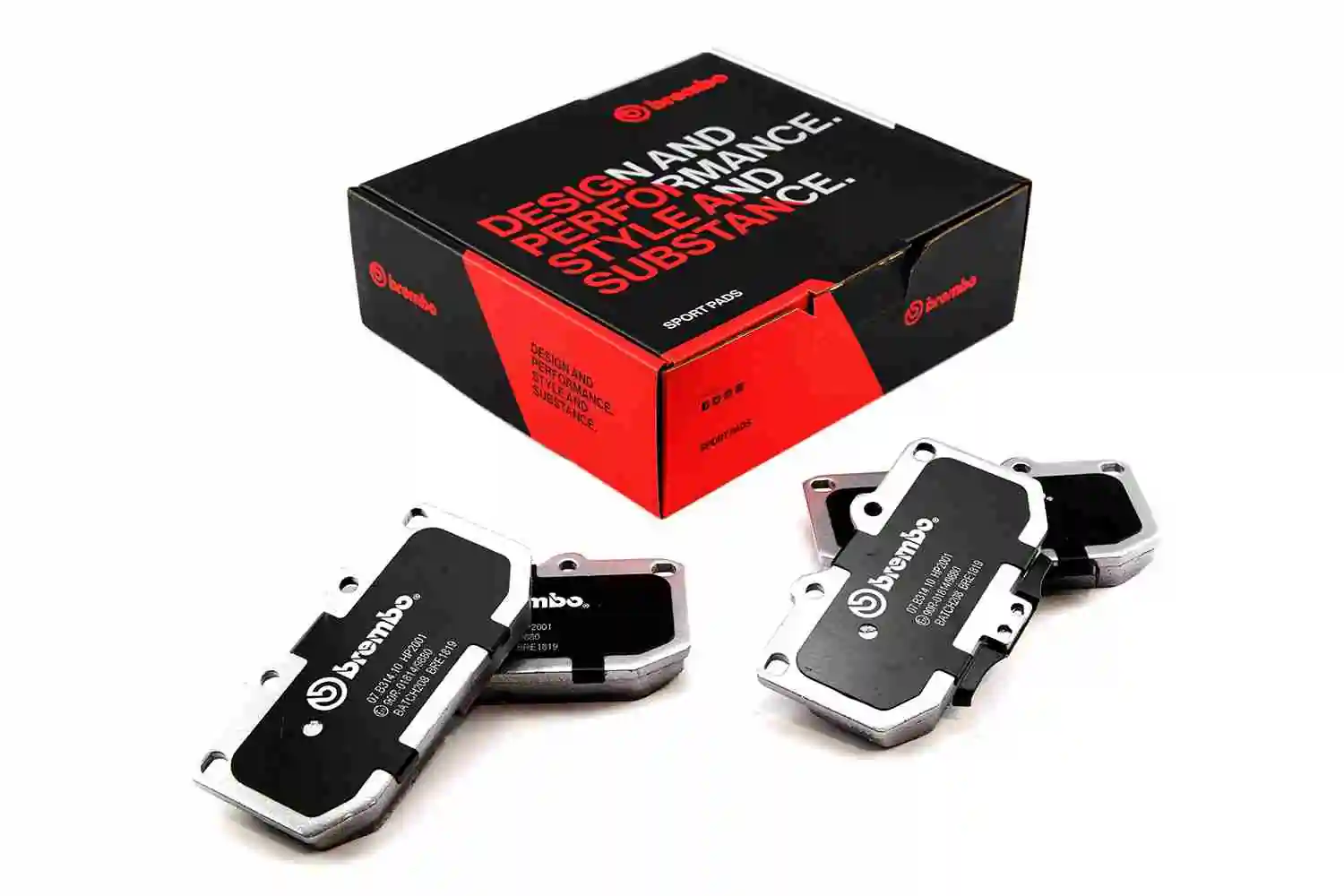 Kit de plaquettes de freins de haute performance BREMBO 07.B314.10