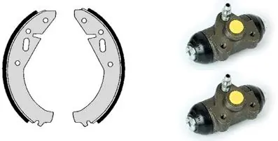Jeu de mâchoires de frein BREMBO H 85 004
