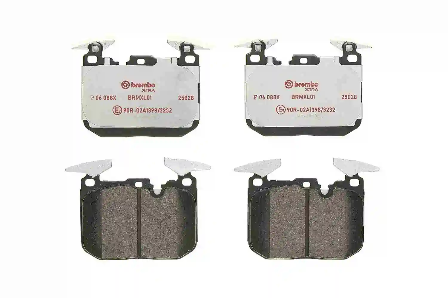 Kit de plaquettes de frein, frein à disque BREMBO P 06 088X