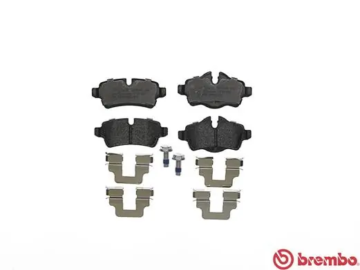 Kit de plaquettes de frein, frein à disque BREMBO P 06 052