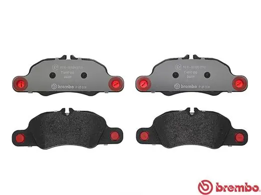 Kit de plaquettes de frein, frein à disque BREMBO P 65 018