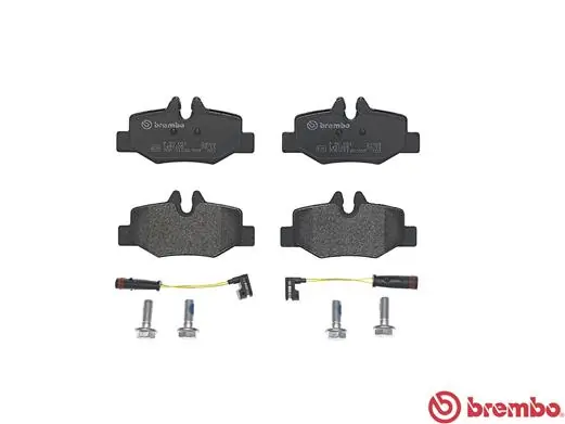 Kit de plaquettes de frein, frein à disque BREMBO P 50 051