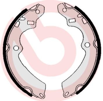 Jeu de mâchoires de frein BREMBO S 79 511