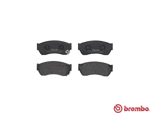 Kit de plaquettes de frein, frein à disque BREMBO P 79 005