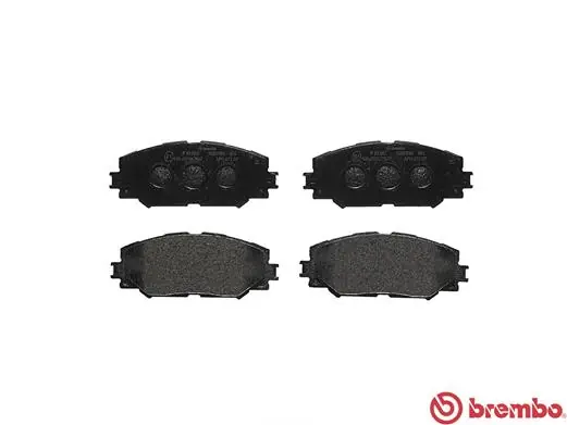 Kit de plaquettes de frein, frein à disque BREMBO P 83 082