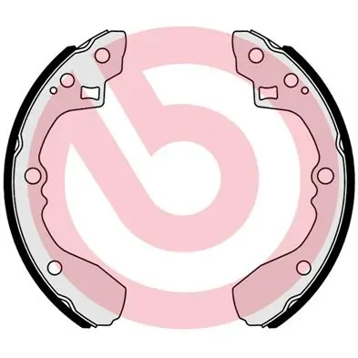 Jeu de mâchoires de frein BREMBO S 30 539