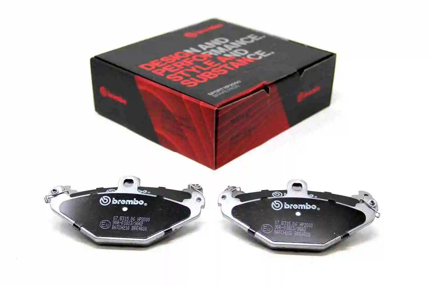 Kit de plaquettes de freins de haute performance BREMBO 07.B315.06