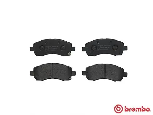 Kit de plaquettes de frein, frein à disque BREMBO P 78 009