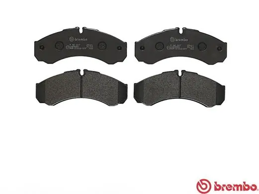 Kit de plaquettes de frein, frein à disque BREMBO P A6 017