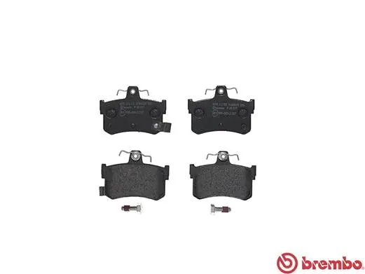Kit de plaquettes de frein, frein à disque BREMBO P 28 027