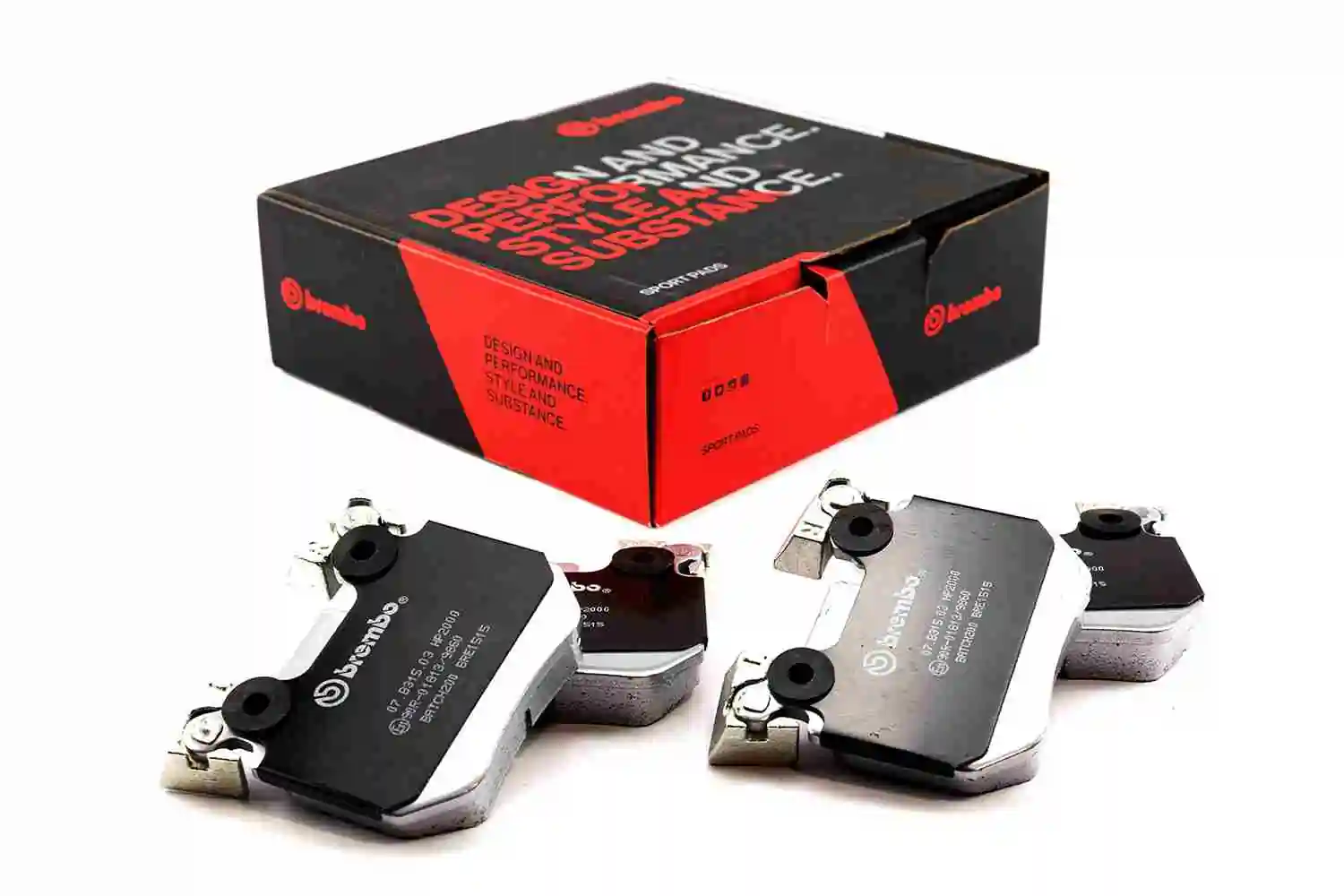 Kit de plaquettes de freins de haute performance BREMBO 07.B315.03