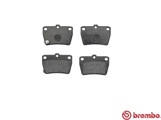 Kit de plaquettes de frein, frein à disque BREMBO P 83 057