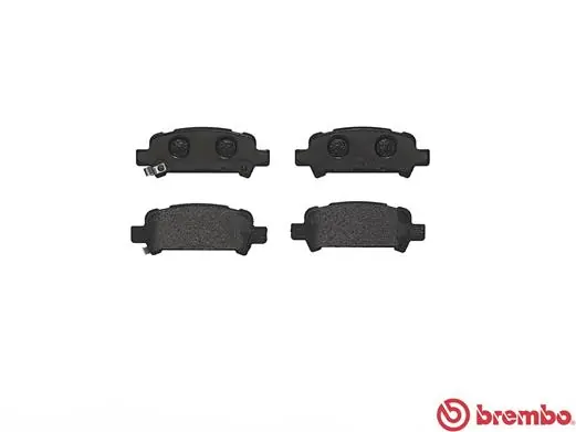 Kit de plaquettes de frein, frein à disque BREMBO P 78 011