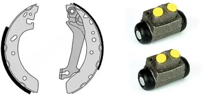 Jeu de mâchoires de frein BREMBO H 24 046