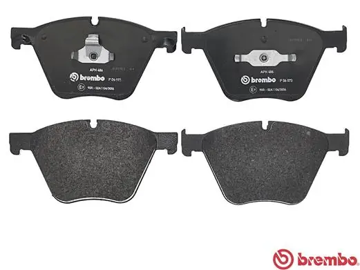 Kit de plaquettes de frein, frein à disque BREMBO P 06 073