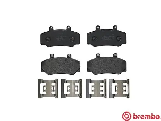 Kit de plaquettes de frein, frein à disque BREMBO P 86 006